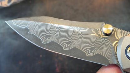 Sixleaf SL-86 Titanium RWL34+VG-10 Blade