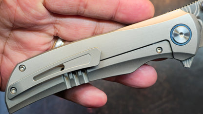 Sixleaf SL-86 Titanium RWL34+VG-10 Blade