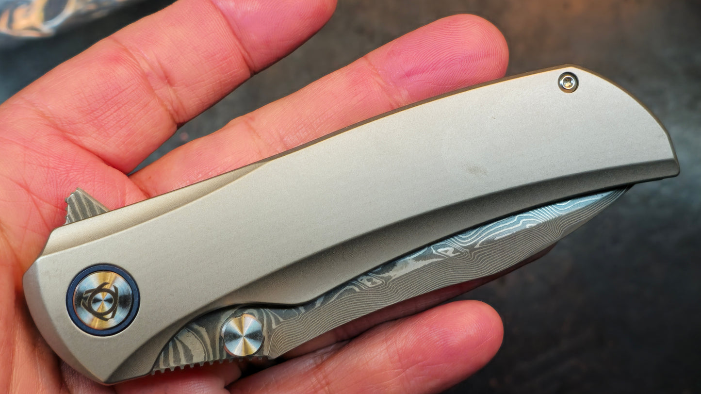 Sixleaf SL-86 Titanium RWL34+VG-10 Blade