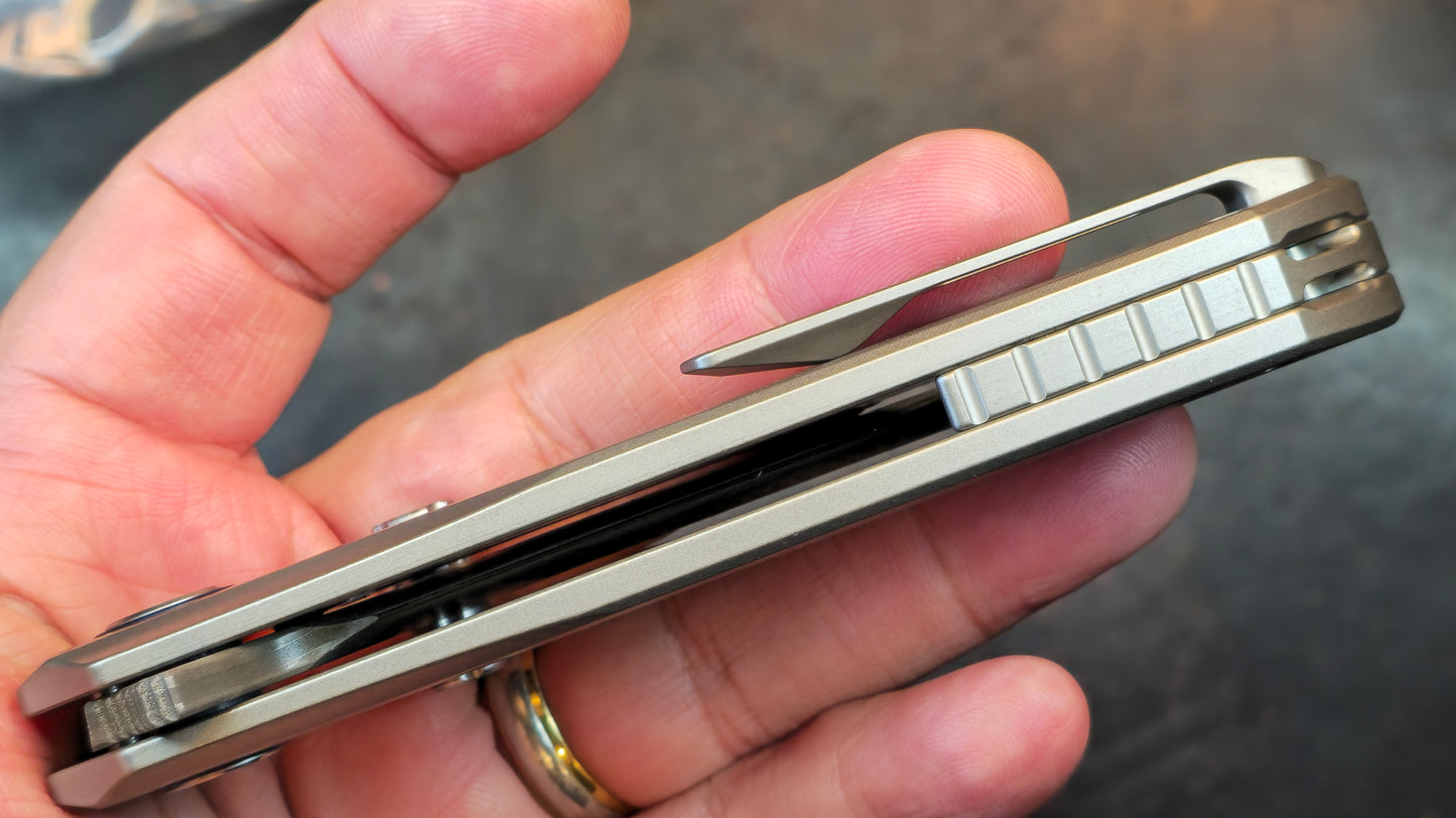 Sixleaf SL-86 Titanium RWL34+VG-10 Blade