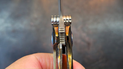 Sixleaf SL-86 Titanium Lightning Ano RWL34+VG-10 Blade