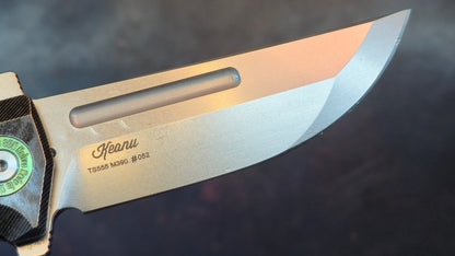 TWOSUN TS555 Titanium Handle M390 Blade