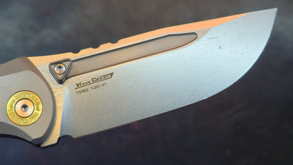 TWOSUN TS562 Titanium/CF Handle YJ01-V1 Blade