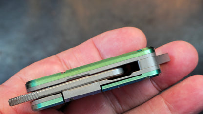 TWOSUN TS478 Gold / Gray / Black TITANIUM HANDLE M390