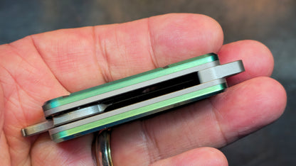 TWOSUN TS478 Gold / Gray / Black TITANIUM HANDLE M390