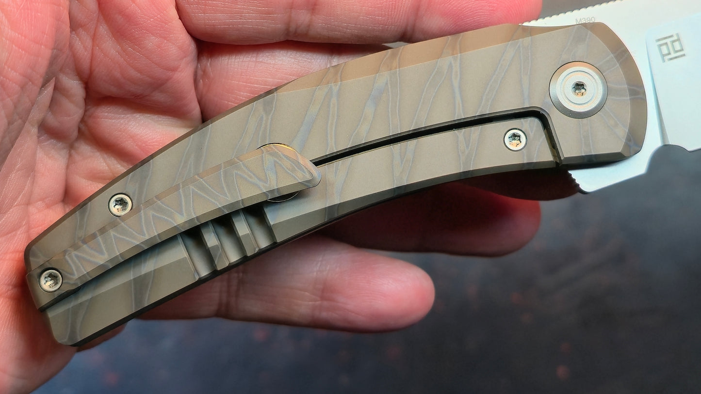 KB Taurus Flame Titanium Handle M390