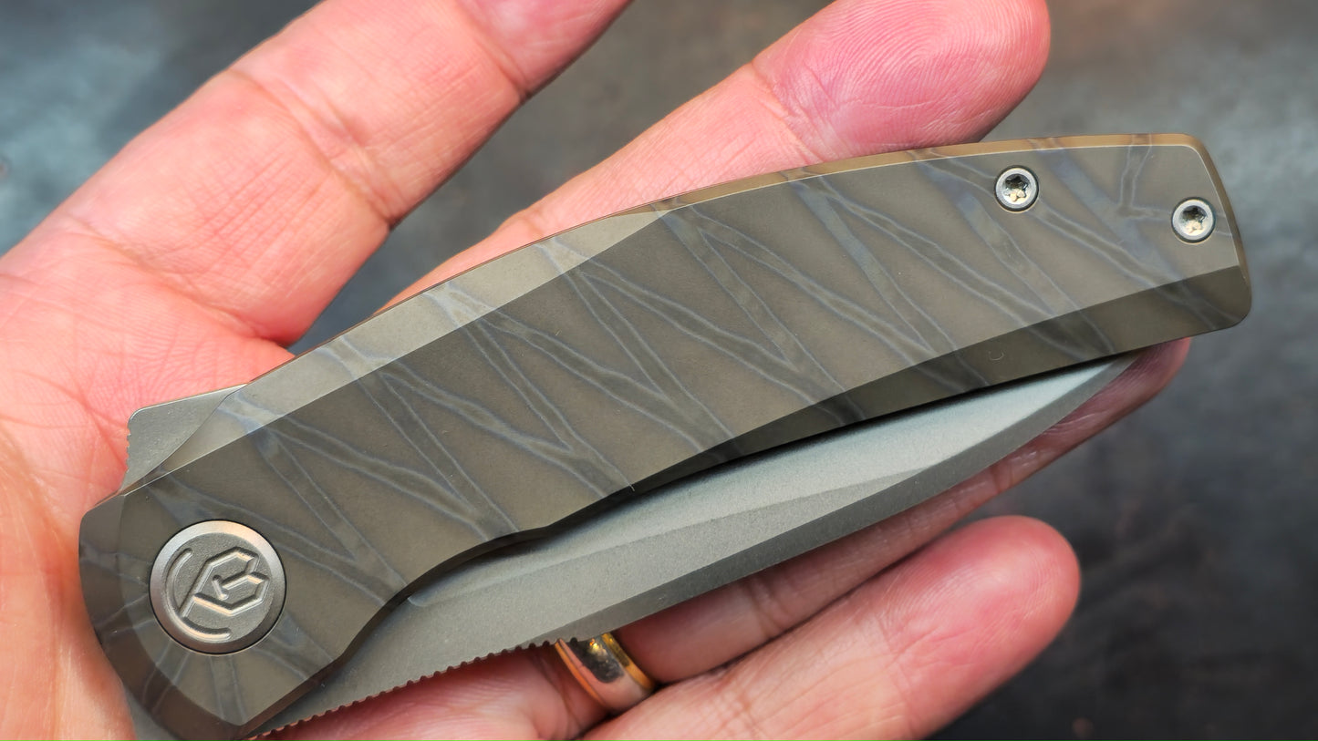 KB Taurus Flame Titanium Handle M390