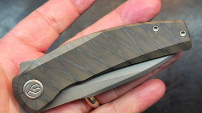 KB Taurus Flame Titanium Handle M390