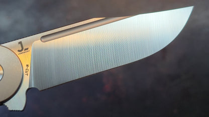 Bestech Vestige Titanium/Black Micarta Handle Magnacut