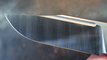 Bestech Vestige Titanium/Black Micarta Handle Magnacut