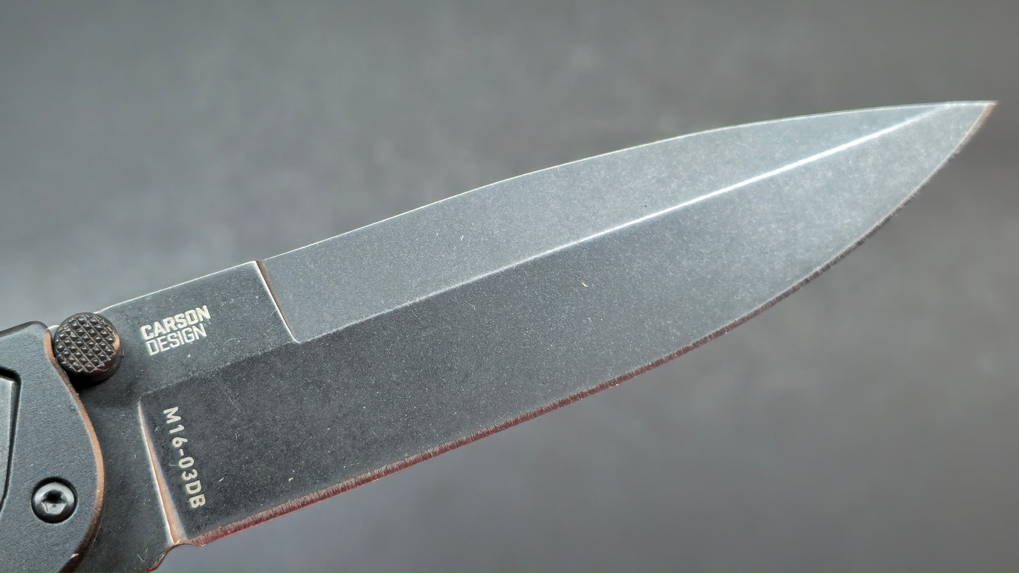 CRKT M16-03DB Asst. Deadbolt lock Alum/Steel liners D2