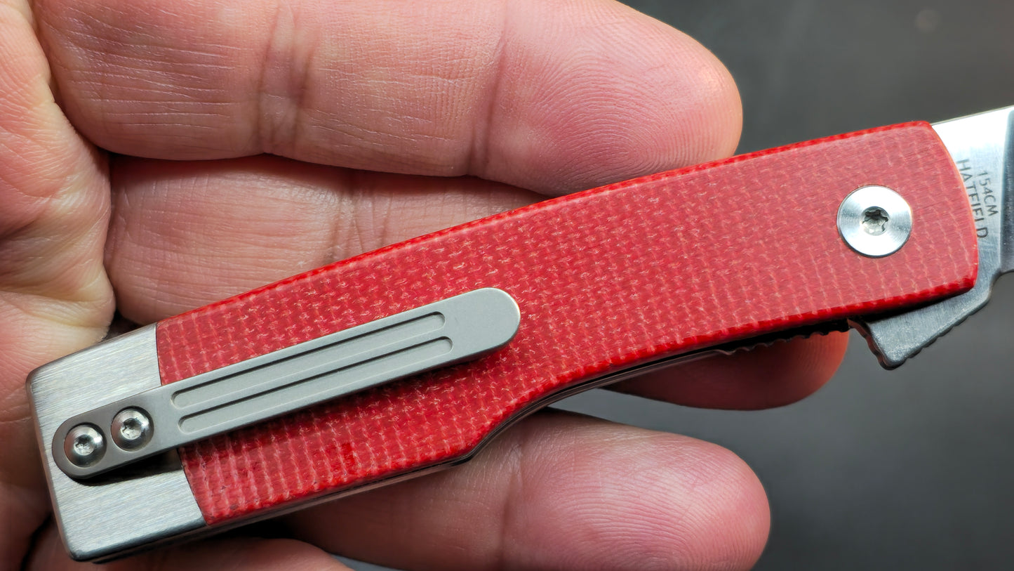 FINCH Hatfield - Canyon Micarta 2.5" 154CM