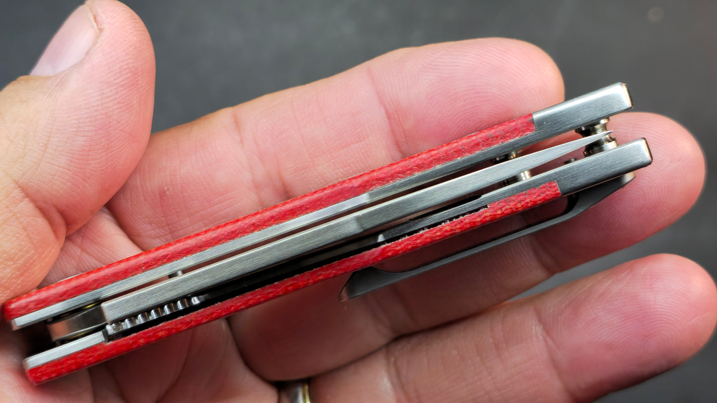 FINCH Hatfield - Canyon Micarta 2.5" 154CM