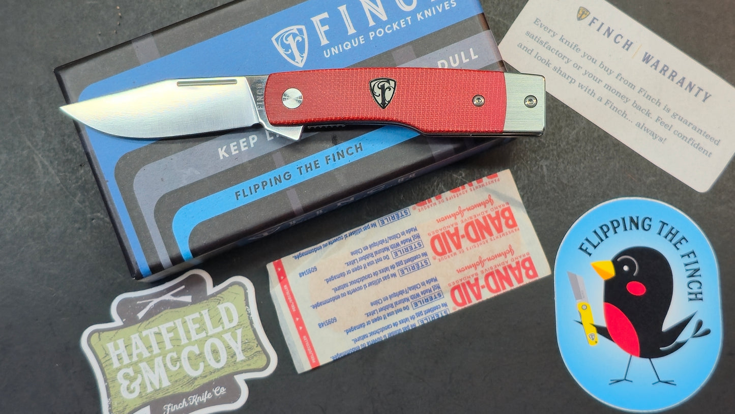 FINCH Hatfield - Canyon Micarta 2.5" 154CM