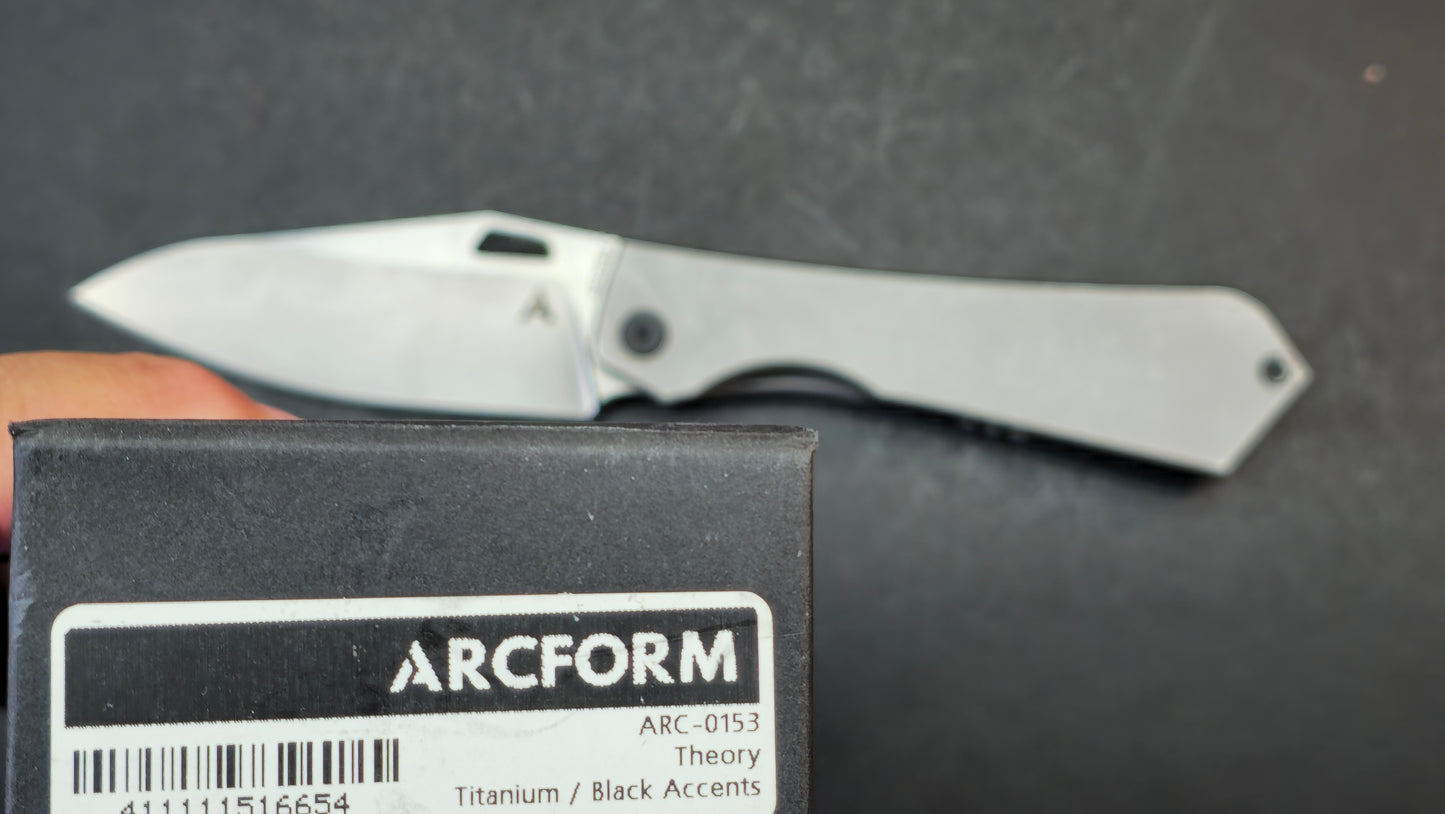 Arcform Theory (Reate collab) Gray Ti w/ Black Accents M390