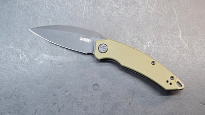 Kubey KU333C Leaf G10 AUS-10 Spear Point