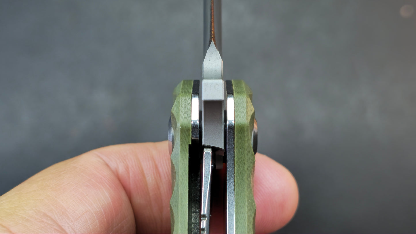 Sixleaf SL-35 Folding Knife G10 Handle 9Cr13MoV