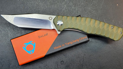 SixLeaf SL-35 G10 Handle 9Cr13MoV (SALE price in cart)