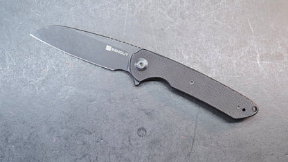 Sencut Kyril Folding Knife Black G10 Handle 9Cr18MoV
