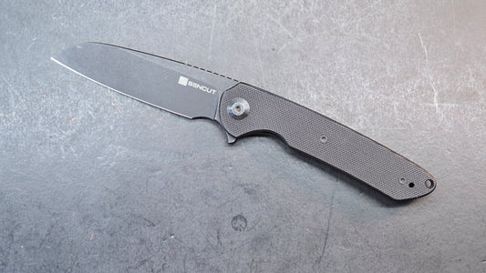 Sencut Kyril Folding Knife Black G10 Handle 9Cr18MoV