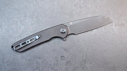 Sencut Kyril Folding Knife Black G10 Handle 9Cr18MoV
