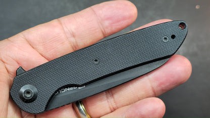 Sencut Kyril Folding Knife Black G10 Handle 9Cr18MoV