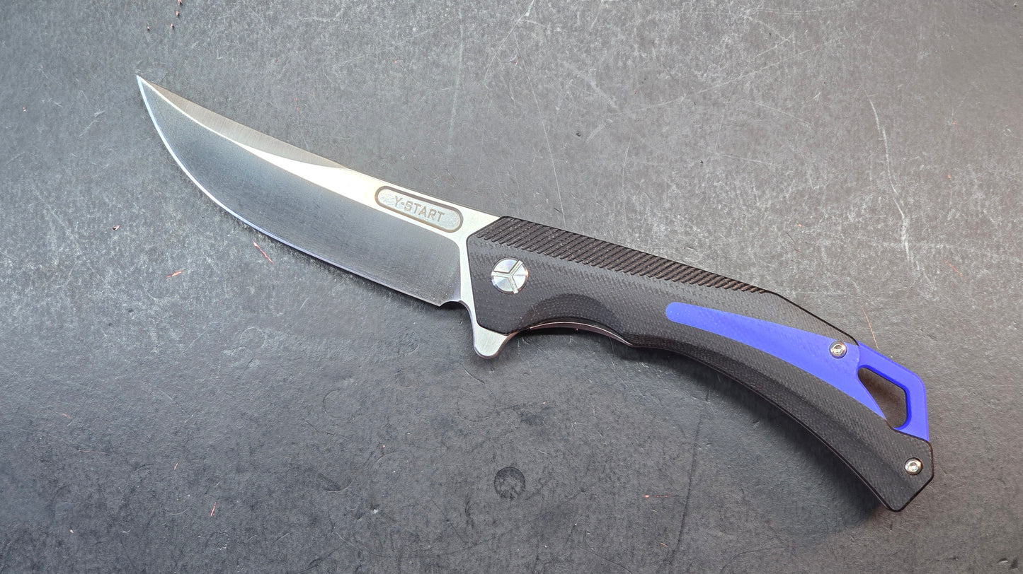 Y-Start LK5027 G10 Handle D2 Blade