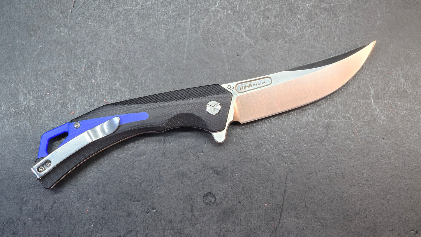 Y-Start LK5027 G10 Handle D2 Blade