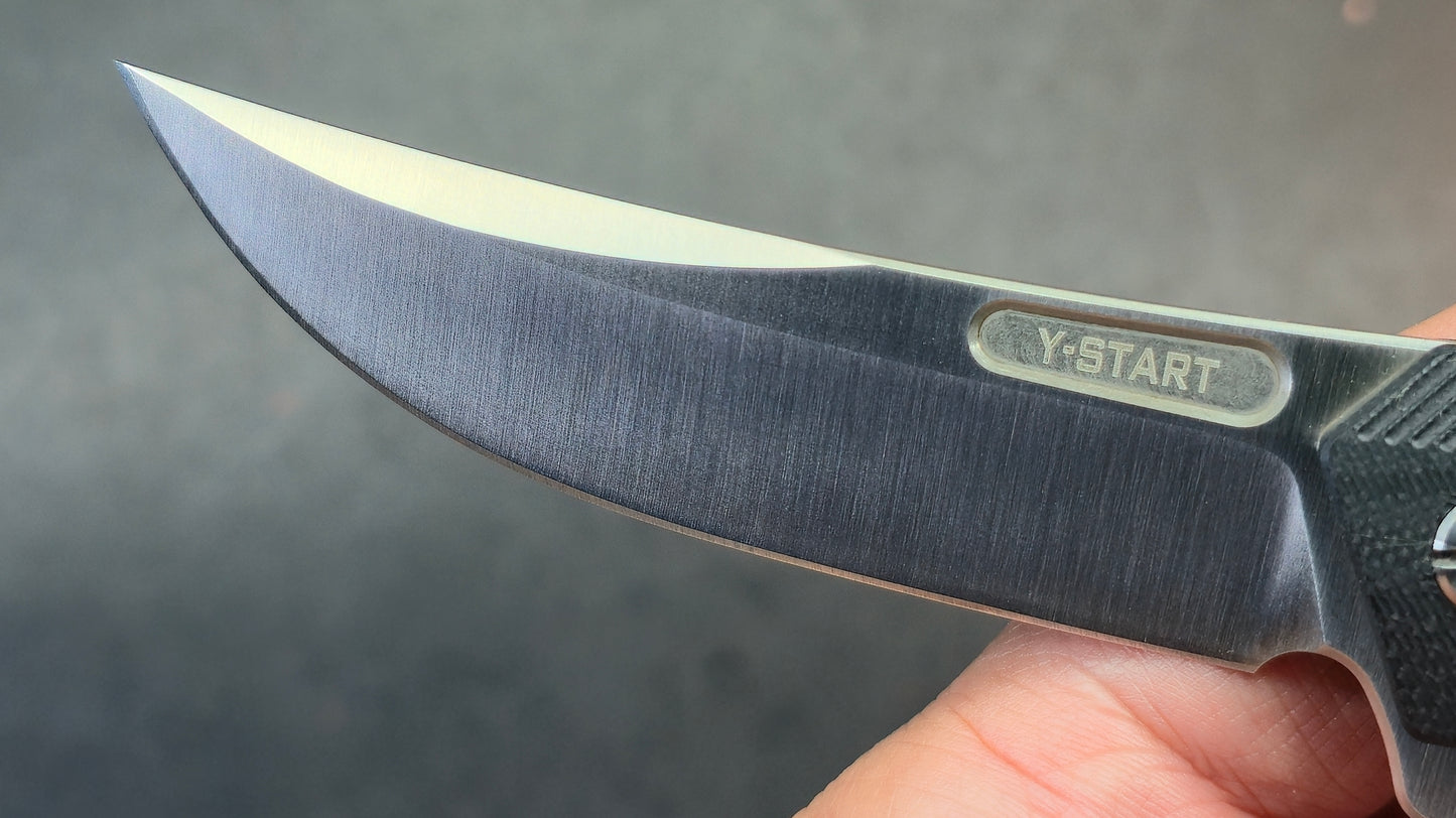 Y-Start LK5027 G10 Handle D2 Blade
