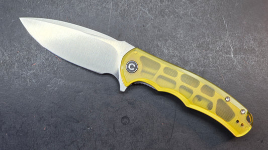 Civivi Praxis Folding Knife Polished Ultem Folding Knife 9Cr18MoV