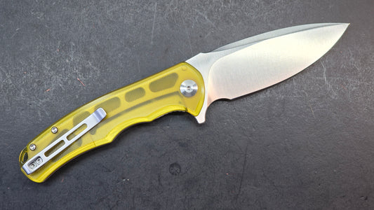 Civivi Praxis Folding Knife Polished Ultem Folding Knife 9Cr18MoV