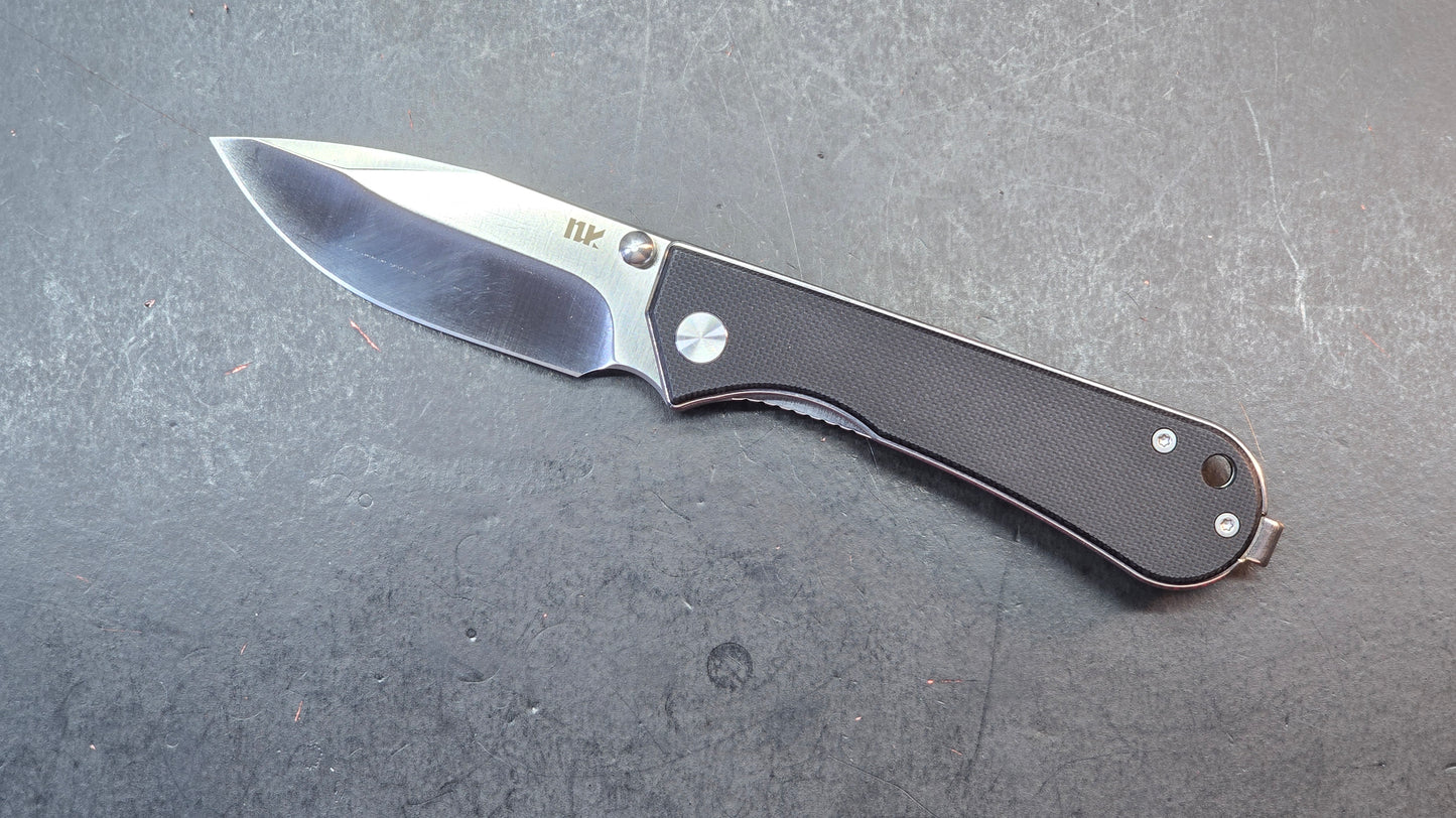 NUKNIVES Kumpanter Jade/Black G10 D2