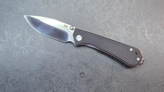 NUKNIVES Kumpanter Jade/Black G10 D2