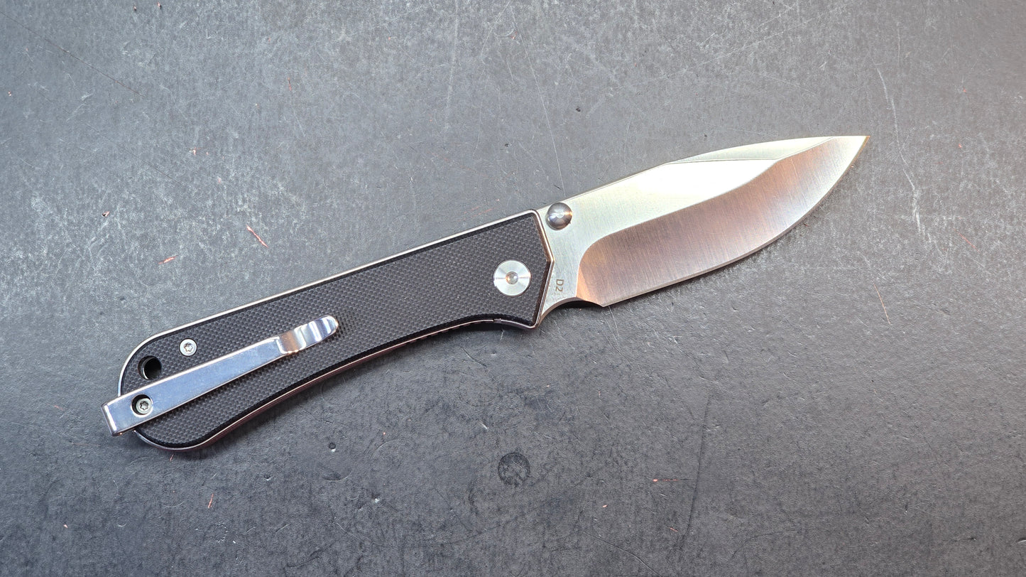 NUKNIVES Kumpanter Jade/Black G10 D2