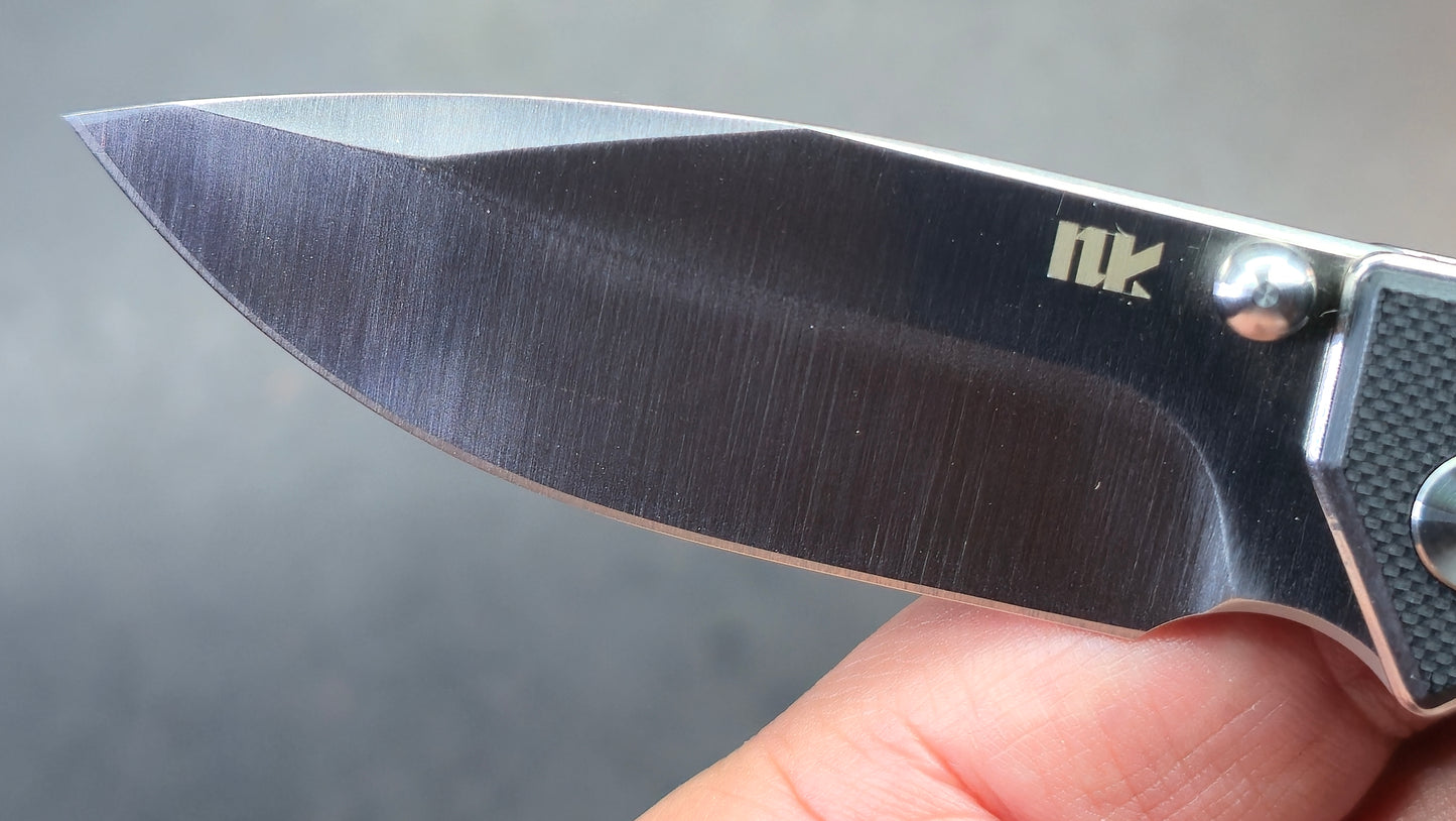 NUKNIVES Kumpanter Jade/Black G10 D2