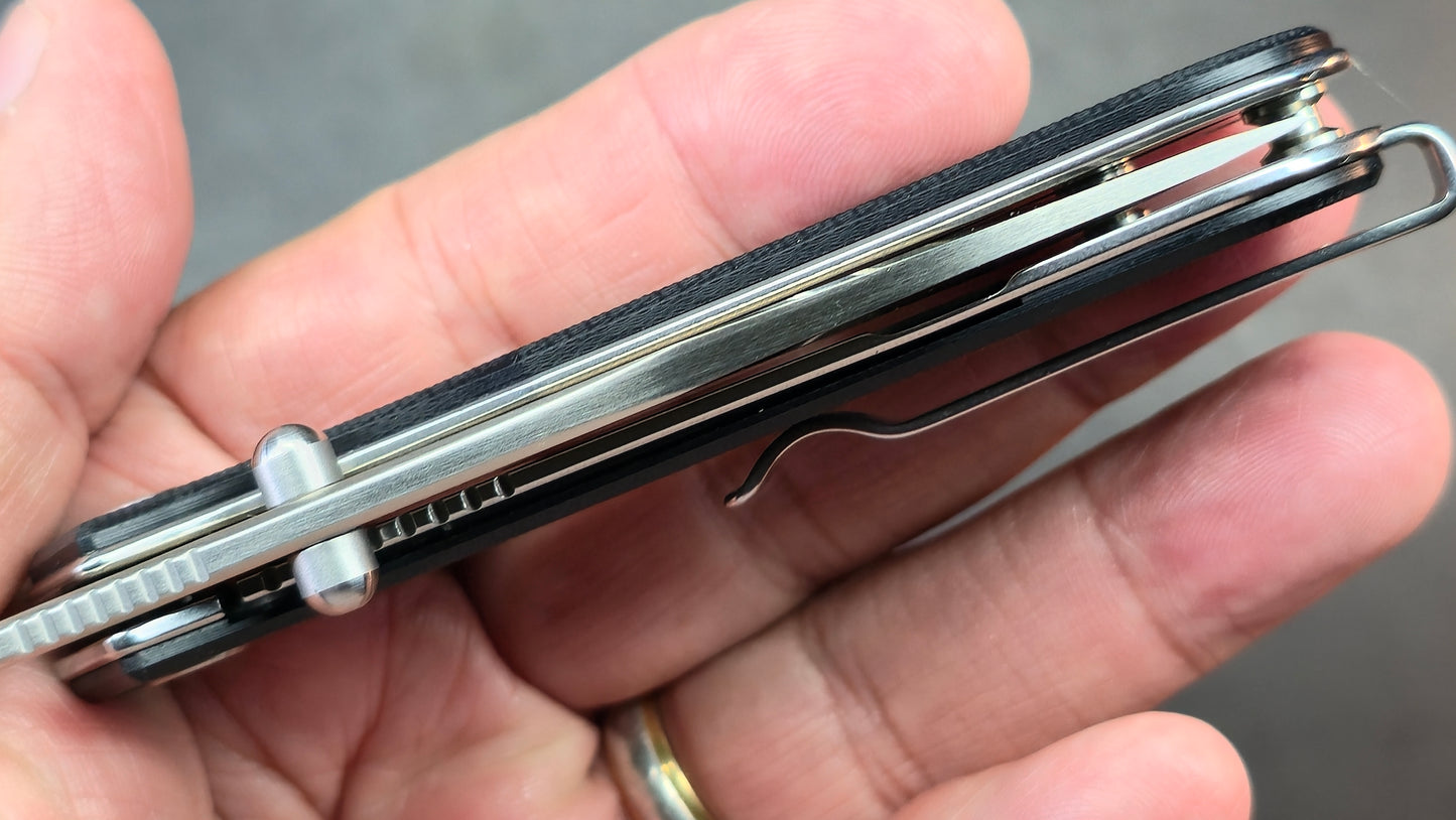 NUKNIVES Kumpanter Jade/Black G10 D2