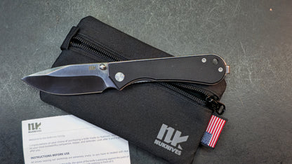 NUKNIVES Kumpanter Jade/Black G10 D2