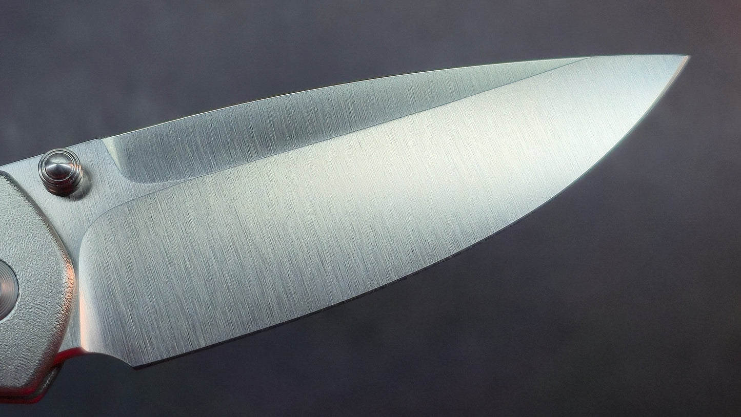 WEKNIFE Esprit Thumb Stud & Front Flipper Knife Titanium Handle (3.25" CPM 20CV Blade)