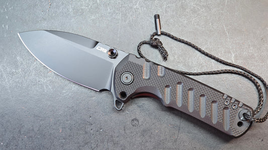 CJRB Tundra Folding Knife Black G10 Handle D2