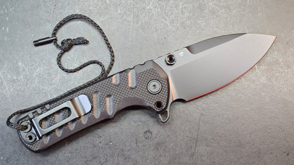 CJRB Tundra Folding Knife Black G10 Handle D2