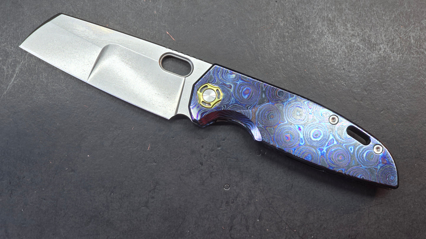 Twosun TS450 Titanium/Zircuti Zirconium Handle M390