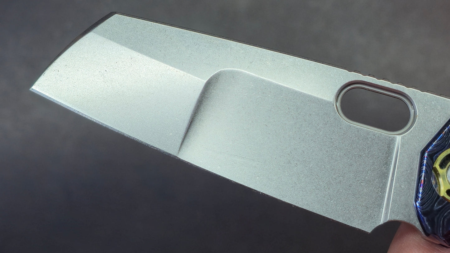 Twosun TS450 Titanium/Zircuti Zirconium Handle M390