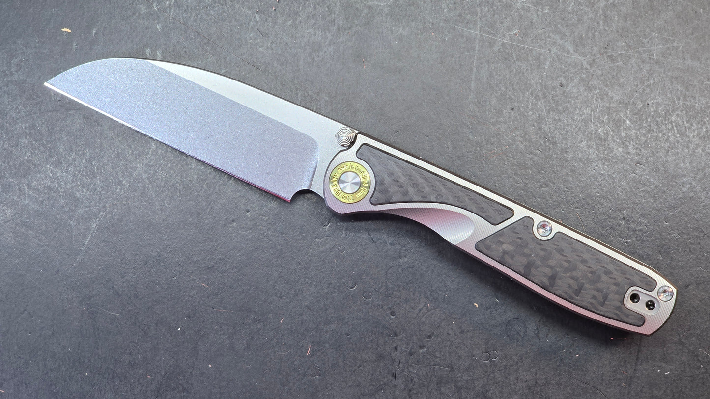 TwoSun TS577 Titanium/Carbon Fiber Handle K110