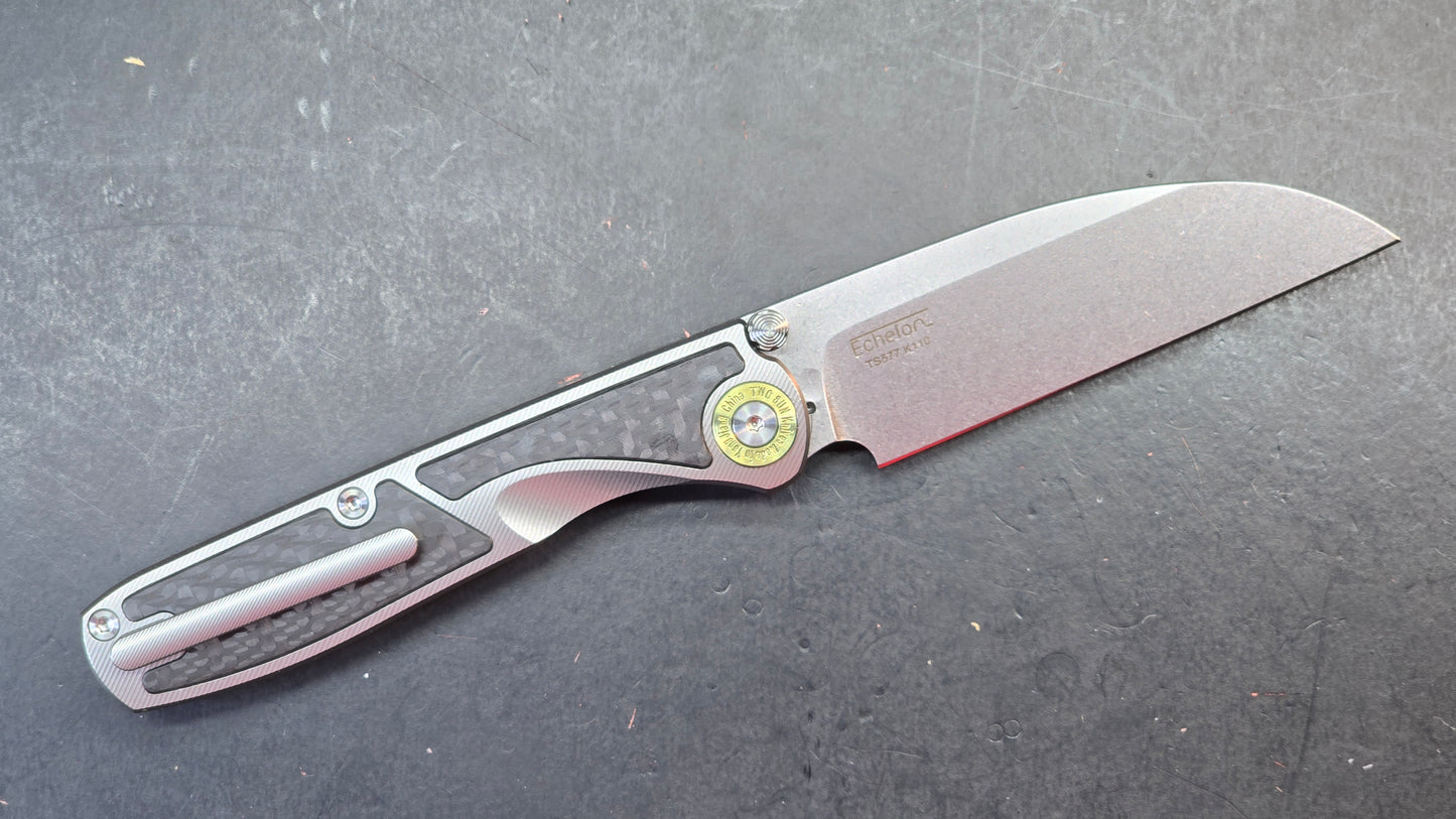 TwoSun TS577 Titanium/Carbon Fiber Handle K110