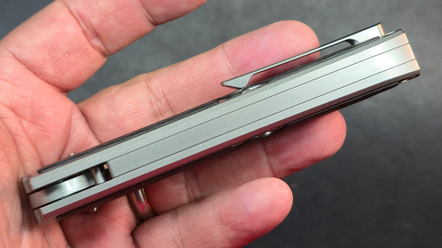 TwoSun TS577 Titanium/Carbon Fiber Handle K110