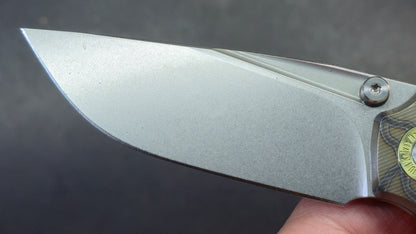 TwoSun TS588 Button Lock Fire/Gray Titanium Handle K110