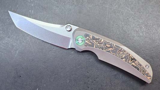 TwoSun TS499 Gray/Black Titanium/Carbon Fiber Handle YJ01-V1