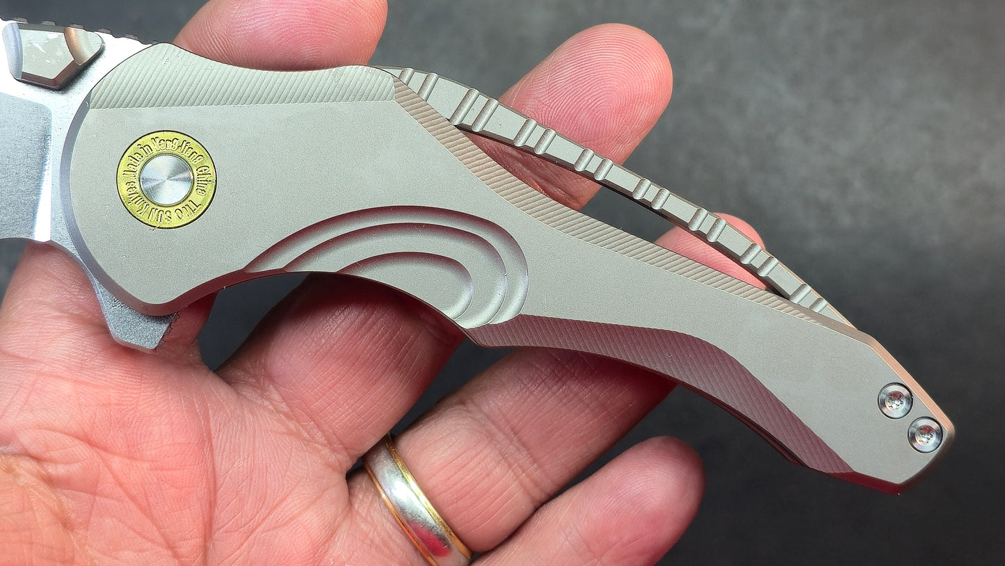 TwoSun TS605 Gray Titanium Handle 14C28N