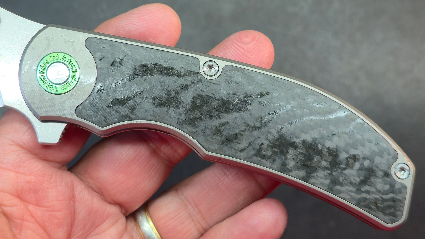 TWO SUN TS568 Titanium/Carbon 14C28N Blade