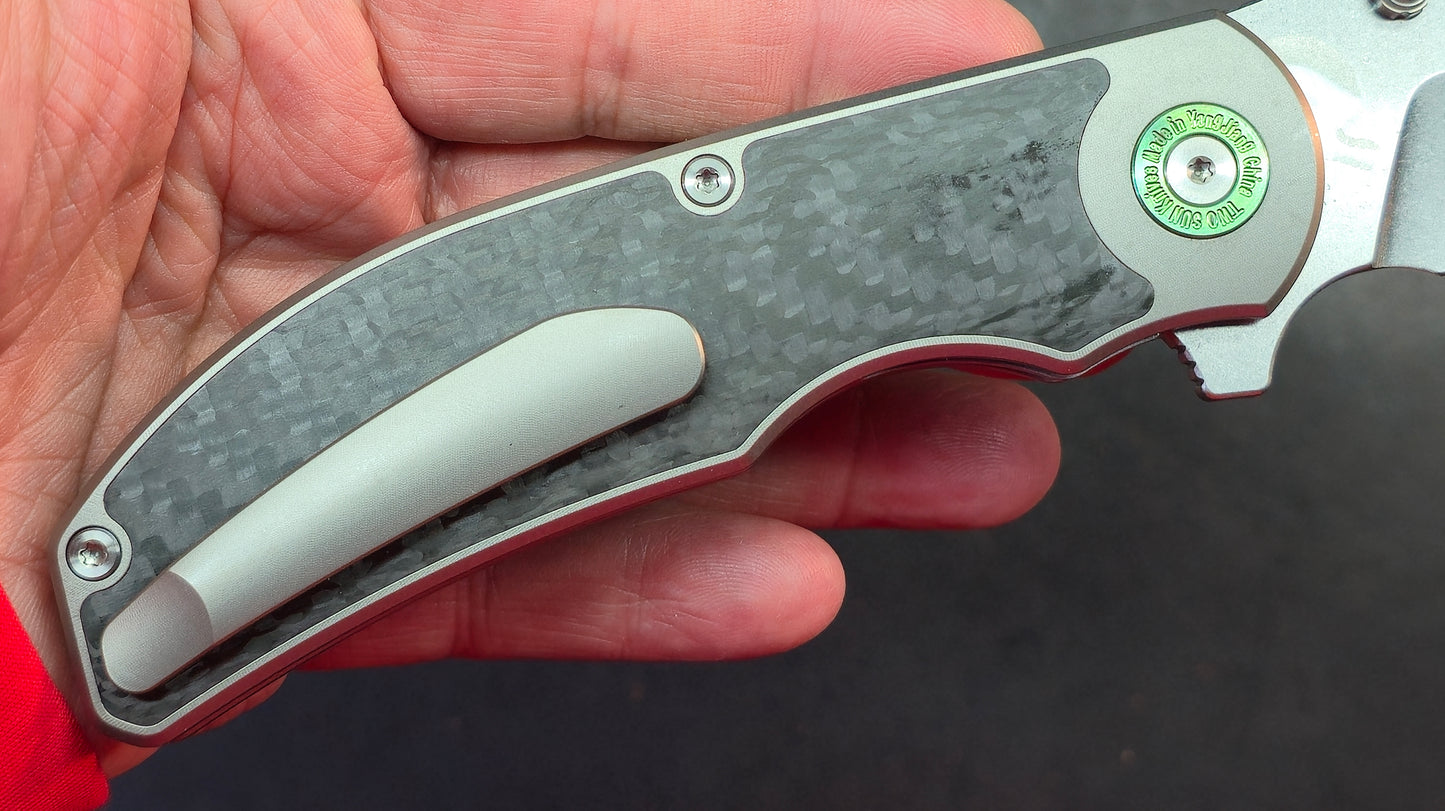 TWO SUN TS568 Titanium/Carbon 14C28N Blade